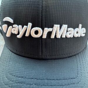 TaylorMade Black and Gray Cap